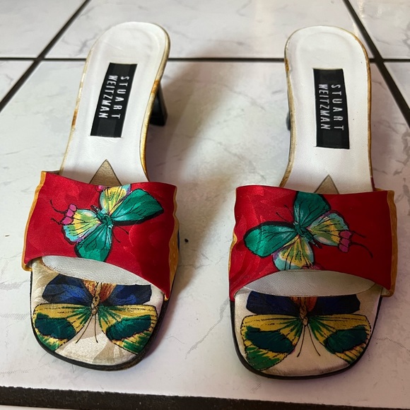 Stuart Weitzman butterfly heels - Picture 4 of 6